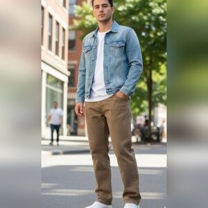 Matix Men's Size 30 Brown Straight Jeans